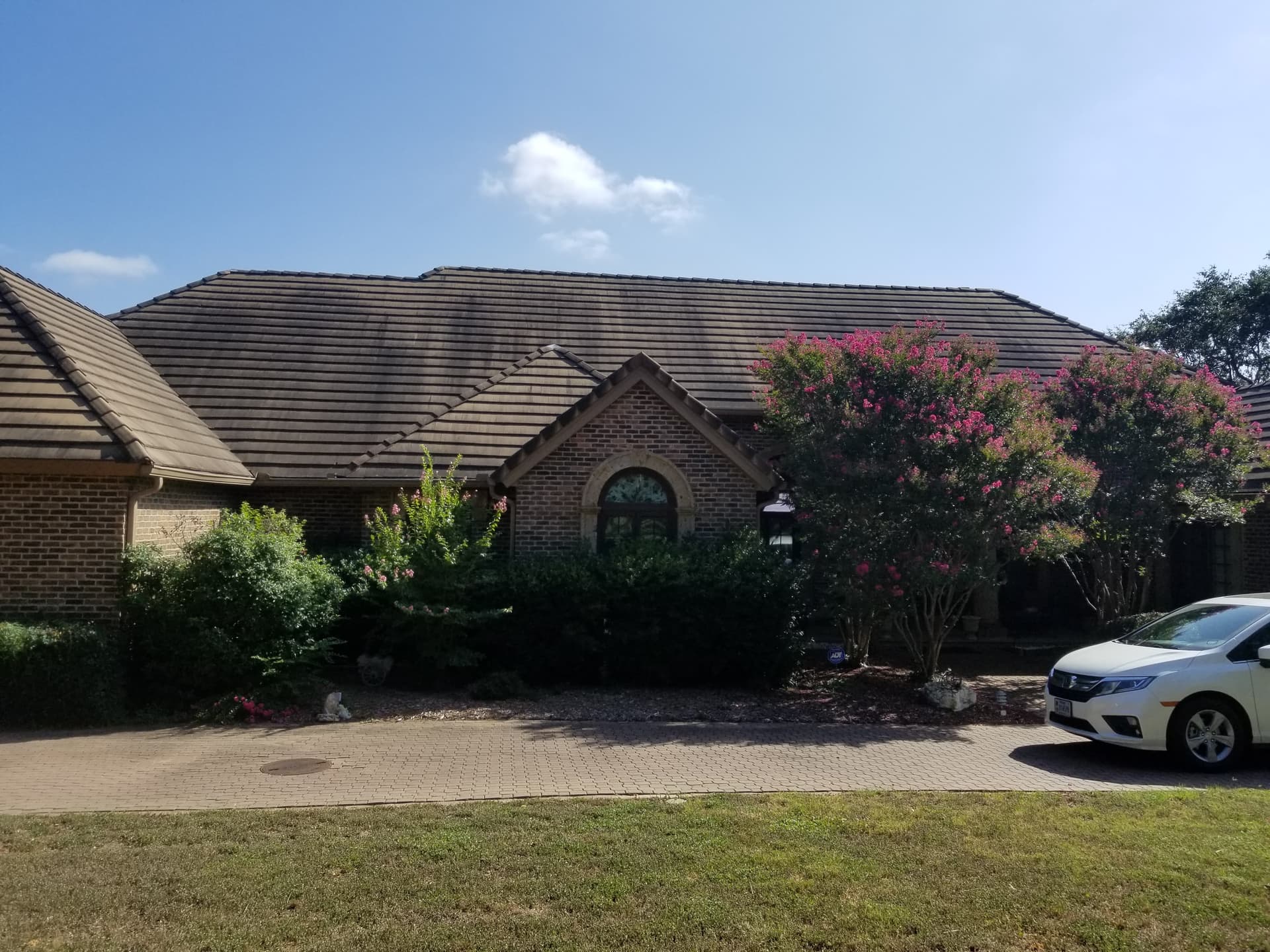 Before — Roof Washing by Monarch Cleaning Solutions in Austin, TX