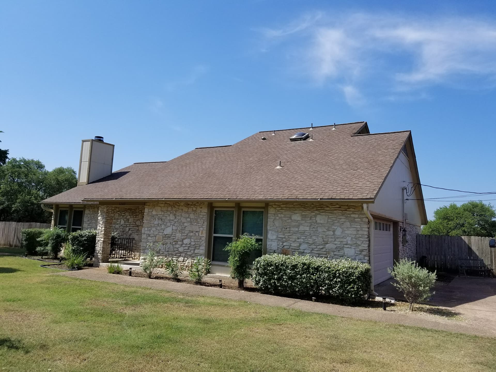 After — Roof Washing by Monarch Cleaning Solutions in Austin, TX